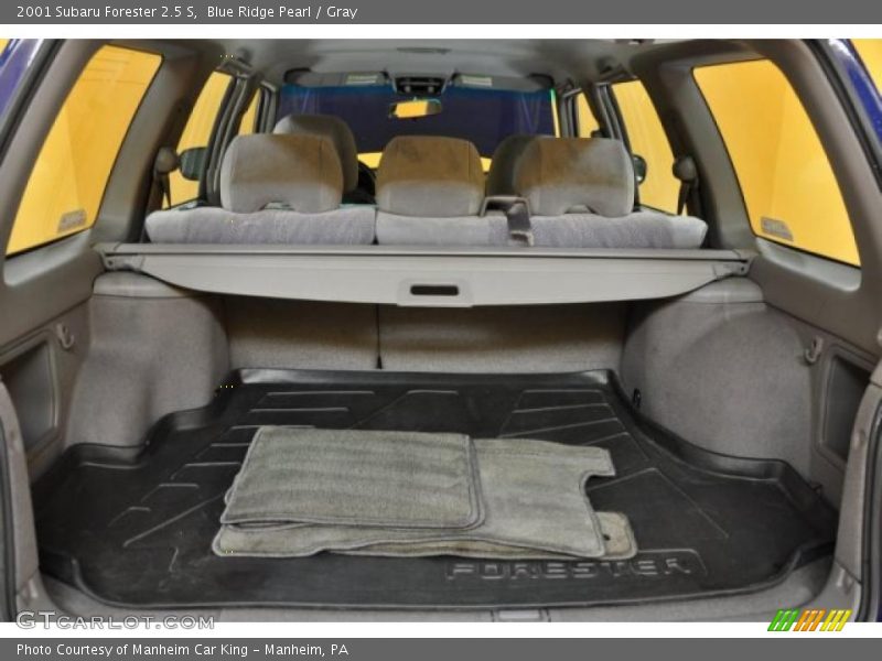Blue Ridge Pearl / Gray 2001 Subaru Forester 2.5 S