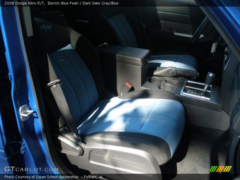 Electric Blue Pearl / Dark Slate Gray/Blue 2008 Dodge Nitro R/T