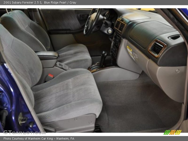 Blue Ridge Pearl / Gray 2001 Subaru Forester 2.5 S