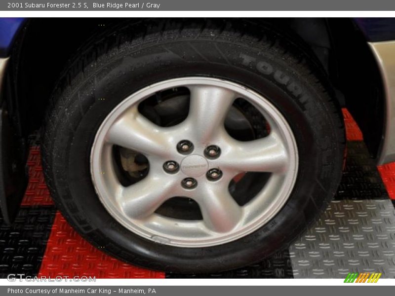 Blue Ridge Pearl / Gray 2001 Subaru Forester 2.5 S