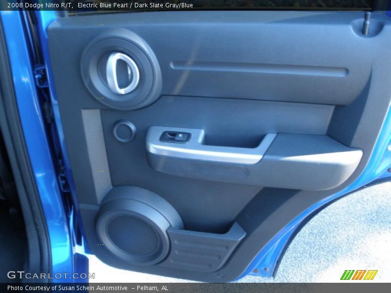 Electric Blue Pearl / Dark Slate Gray/Blue 2008 Dodge Nitro R/T