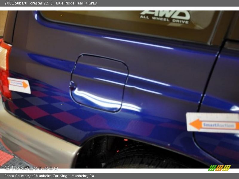 Blue Ridge Pearl / Gray 2001 Subaru Forester 2.5 S