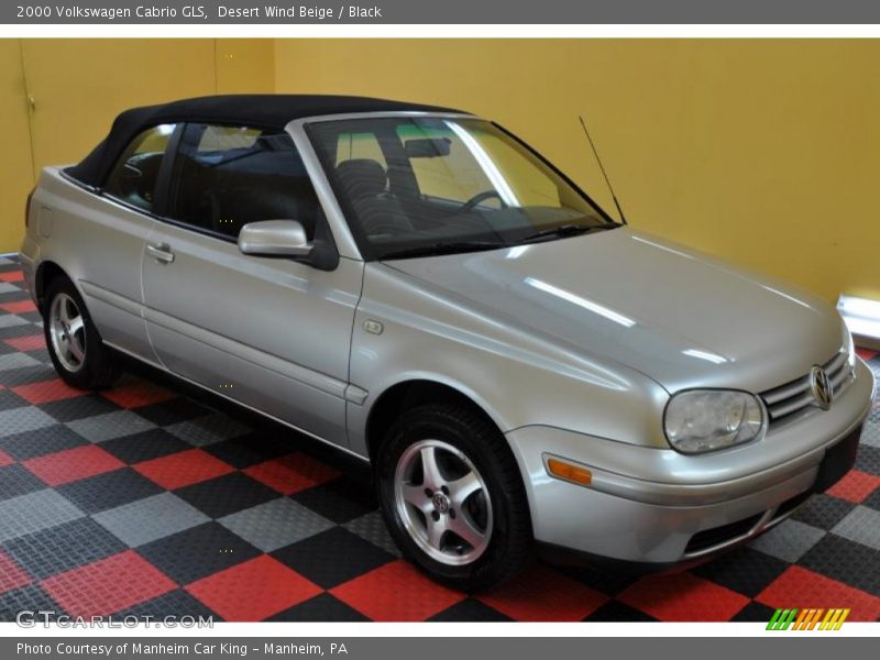 Desert Wind Beige / Black 2000 Volkswagen Cabrio GLS