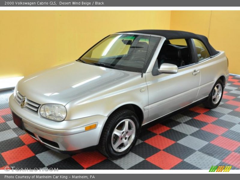 Desert Wind Beige / Black 2000 Volkswagen Cabrio GLS