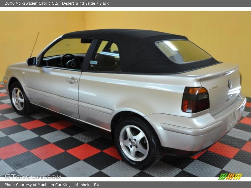 Desert Wind Beige / Black 2000 Volkswagen Cabrio GLS
