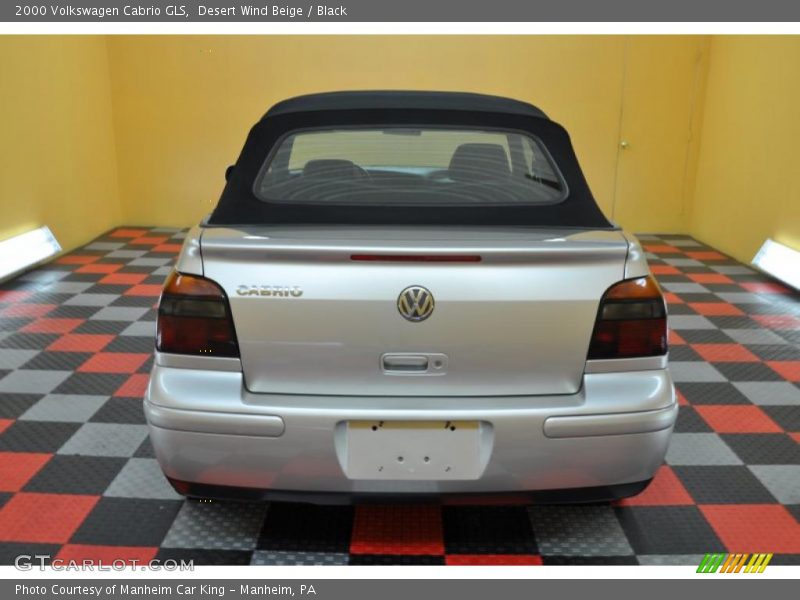 Desert Wind Beige / Black 2000 Volkswagen Cabrio GLS