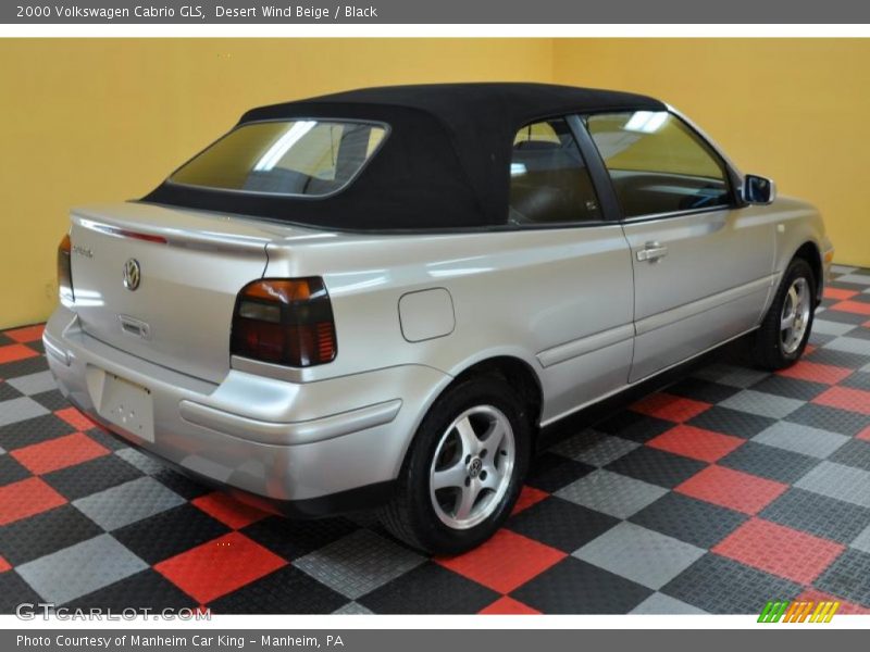 Desert Wind Beige / Black 2000 Volkswagen Cabrio GLS
