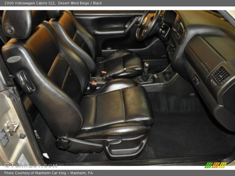  2000 Cabrio GLS Black Interior