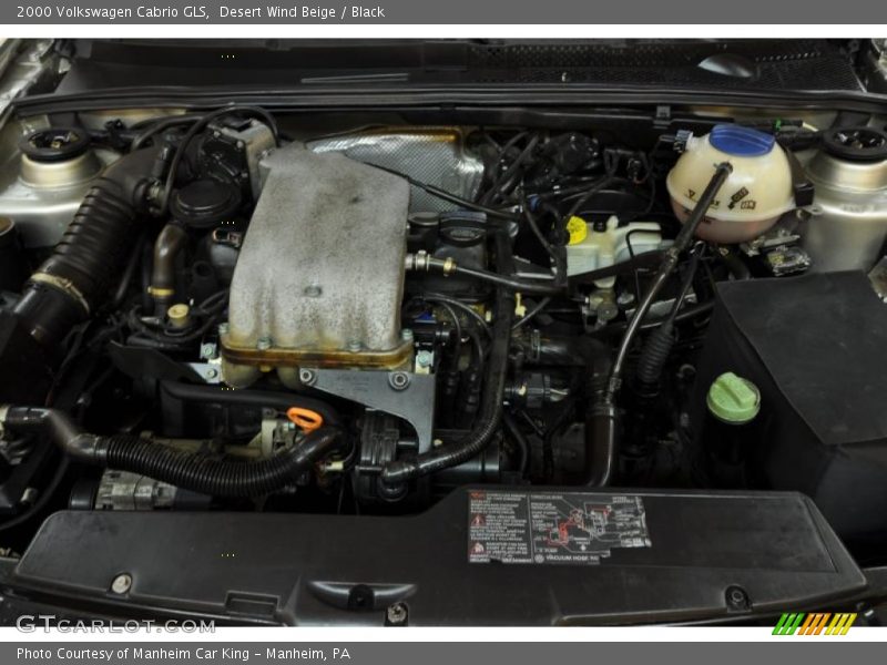  2000 Cabrio GLS Engine - 2.0 Liter SOHC 8-Valve 4 Cylinder