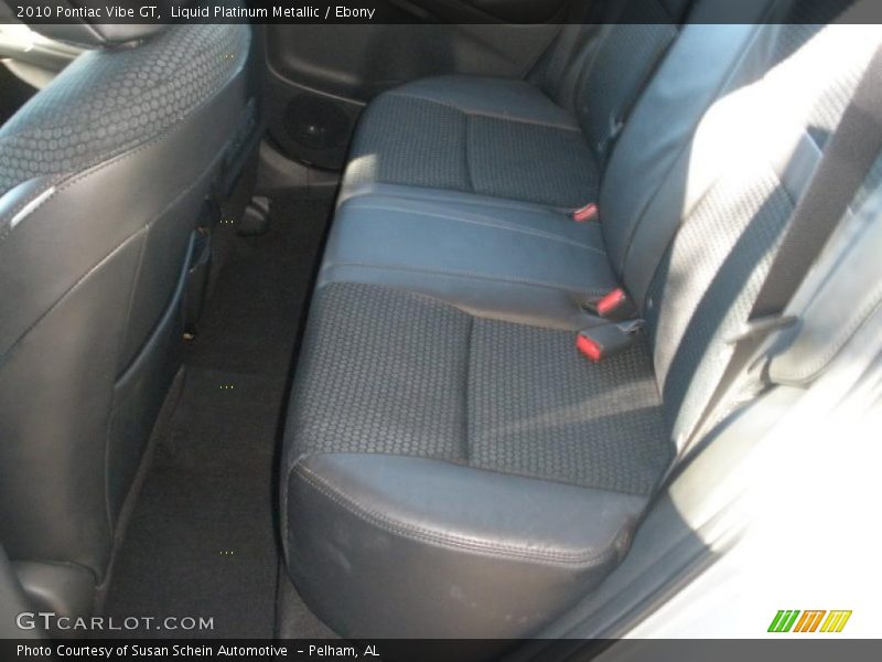  2010 Vibe GT Ebony Interior