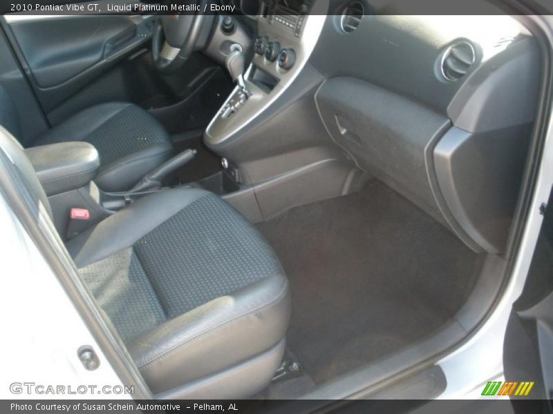  2010 Vibe GT Ebony Interior