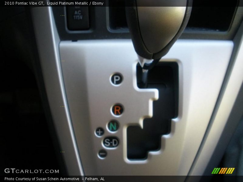  2010 Vibe GT 5 Speed Automatic Shifter