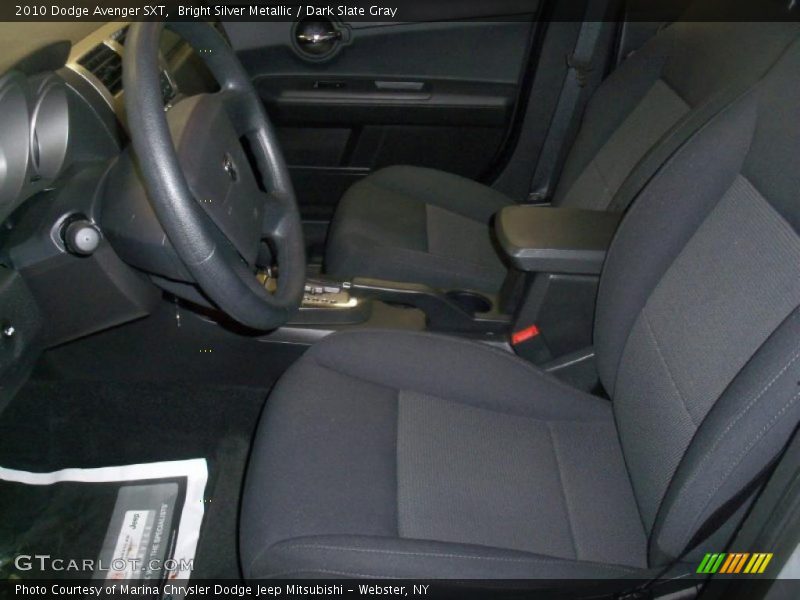 Bright Silver Metallic / Dark Slate Gray 2010 Dodge Avenger SXT