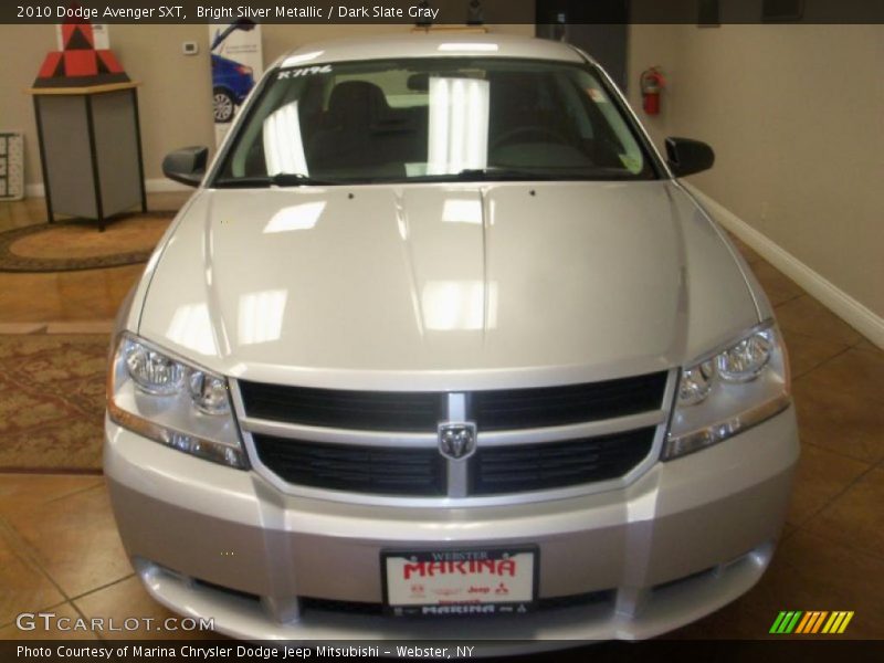 Bright Silver Metallic / Dark Slate Gray 2010 Dodge Avenger SXT