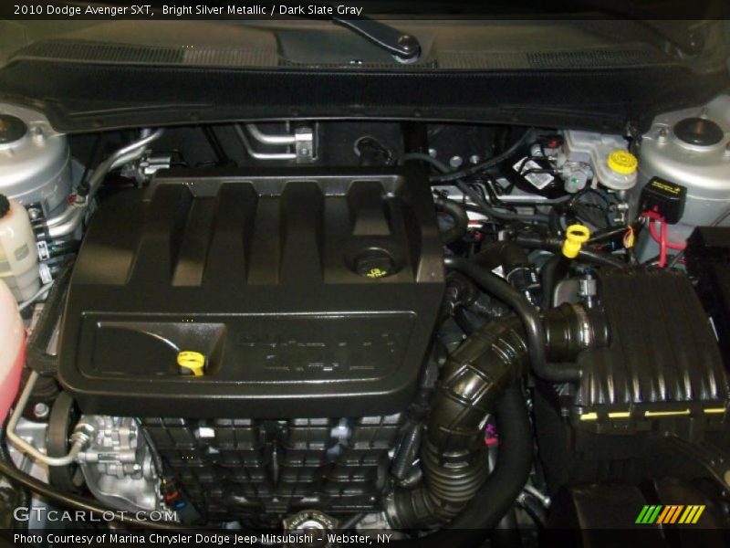 Bright Silver Metallic / Dark Slate Gray 2010 Dodge Avenger SXT