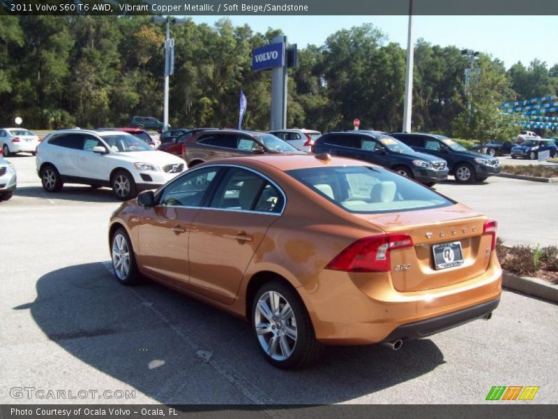  2011 S60 T6 AWD Vibrant Copper Metallic