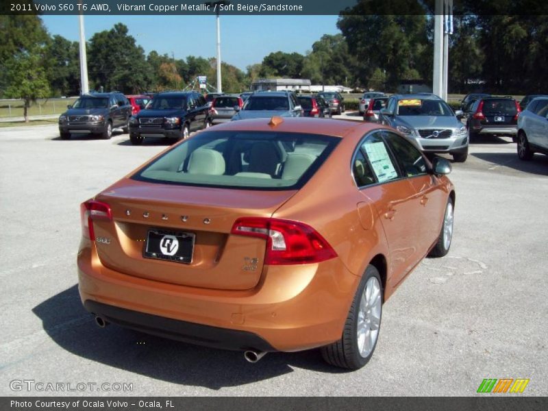  2011 S60 T6 AWD Vibrant Copper Metallic