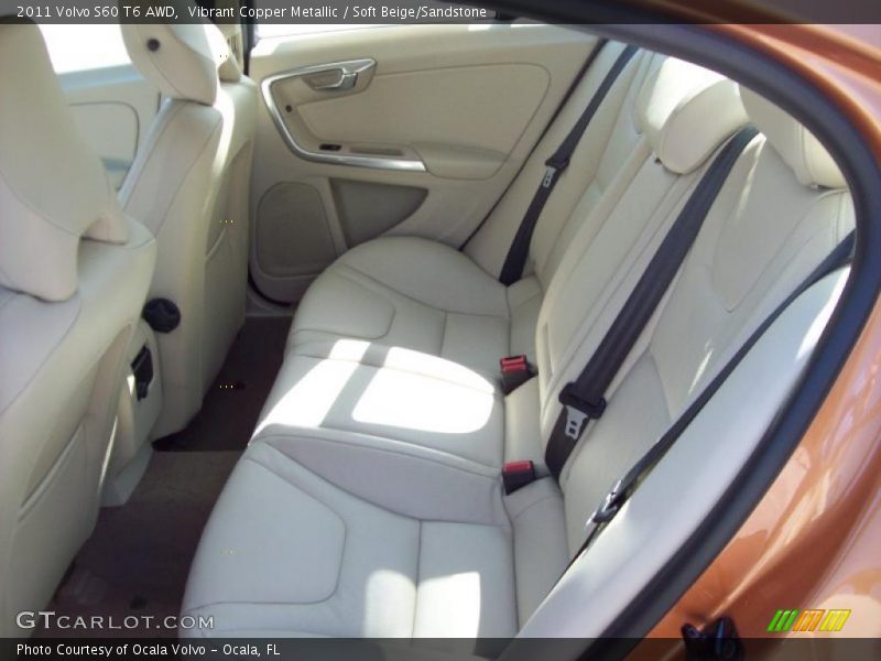  2011 S60 T6 AWD Soft Beige/Sandstone Interior