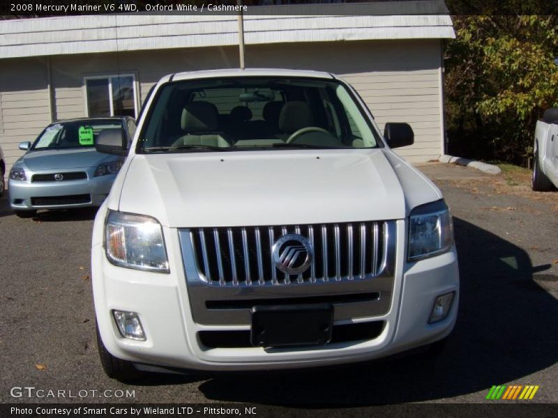 Oxford White / Cashmere 2008 Mercury Mariner V6 4WD