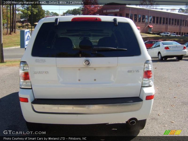Oxford White / Cashmere 2008 Mercury Mariner V6 4WD