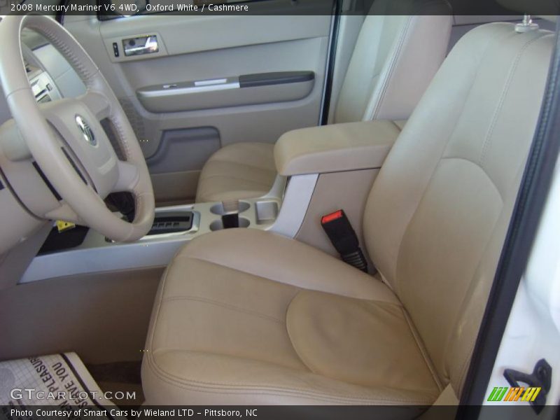 Oxford White / Cashmere 2008 Mercury Mariner V6 4WD