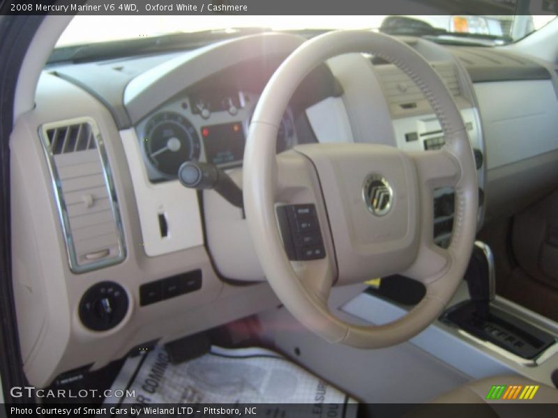 Oxford White / Cashmere 2008 Mercury Mariner V6 4WD