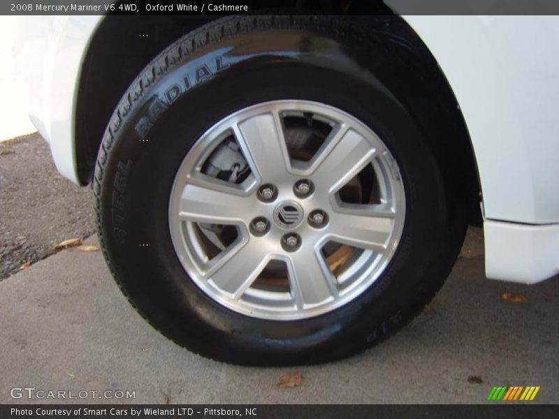Oxford White / Cashmere 2008 Mercury Mariner V6 4WD