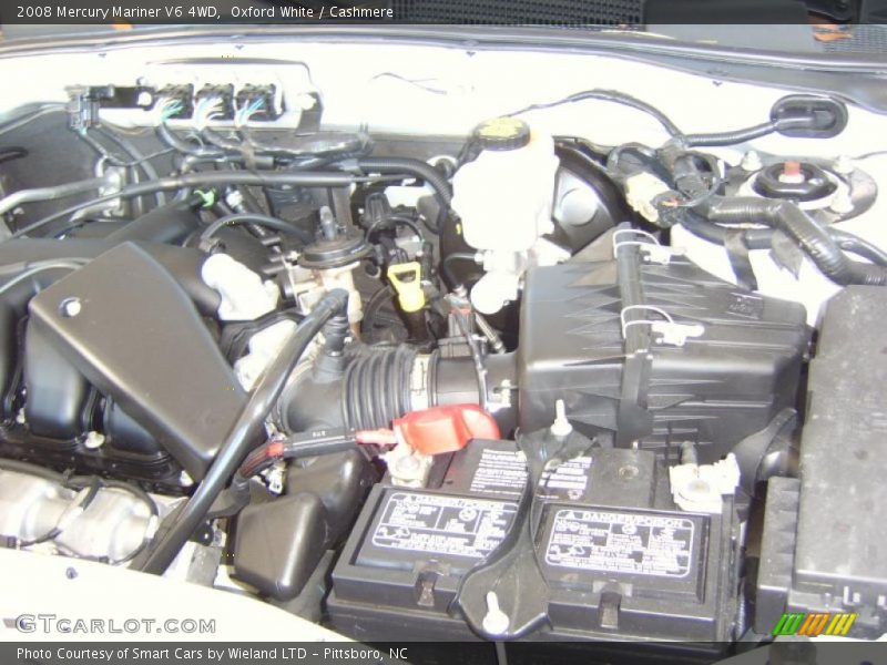 Oxford White / Cashmere 2008 Mercury Mariner V6 4WD