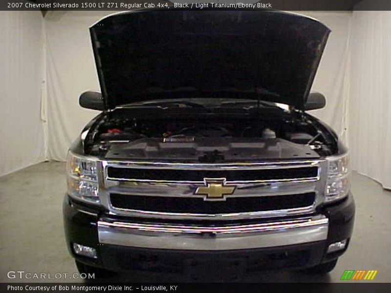 Black / Light Titanium/Ebony Black 2007 Chevrolet Silverado 1500 LT Z71 Regular Cab 4x4