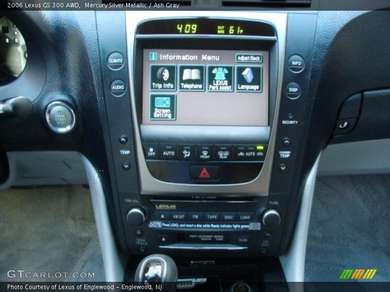 Mercury Silver Metallic / Ash Gray 2006 Lexus GS 300 AWD