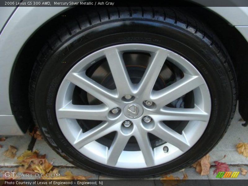 Mercury Silver Metallic / Ash Gray 2006 Lexus GS 300 AWD