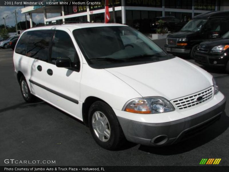 Vibrant White / Medium Graphite 2001 Ford Windstar LX