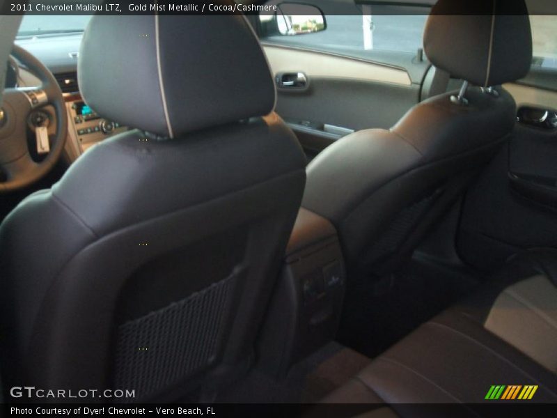 Gold Mist Metallic / Cocoa/Cashmere 2011 Chevrolet Malibu LTZ