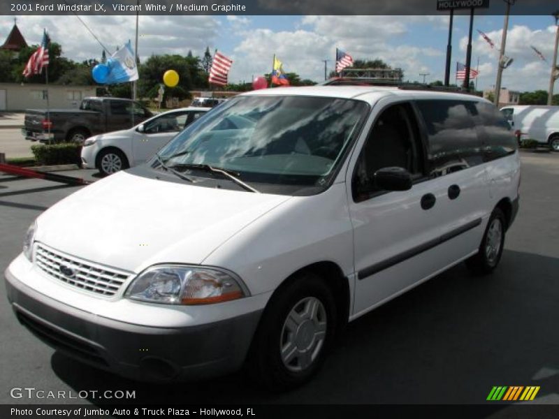 Vibrant White / Medium Graphite 2001 Ford Windstar LX