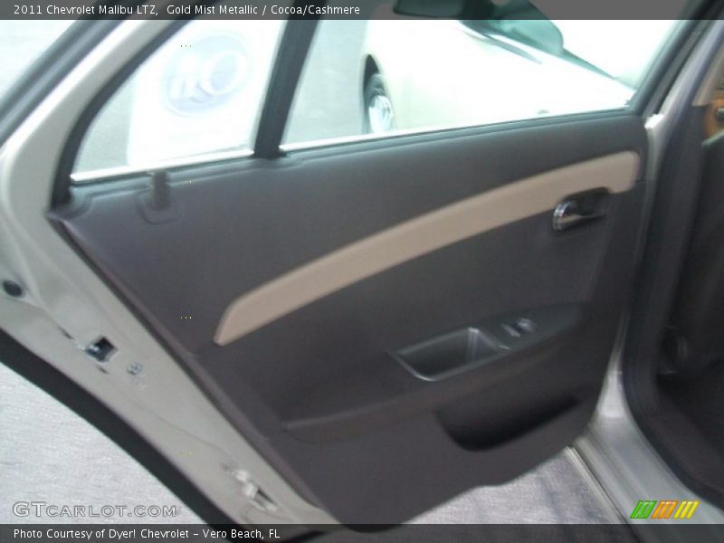 Gold Mist Metallic / Cocoa/Cashmere 2011 Chevrolet Malibu LTZ