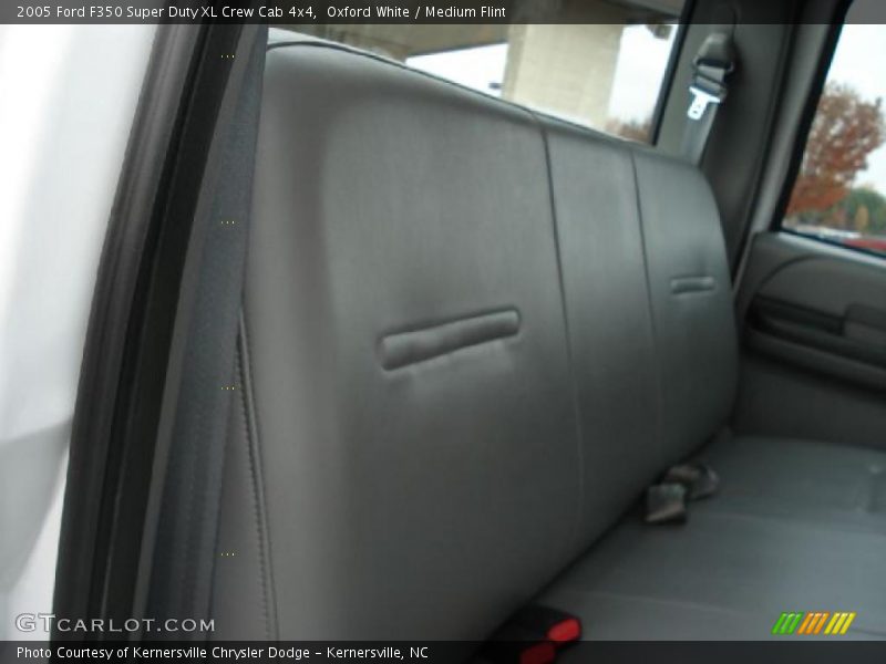 Oxford White / Medium Flint 2005 Ford F350 Super Duty XL Crew Cab 4x4