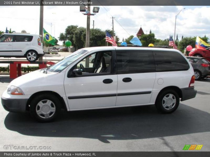 Vibrant White / Medium Graphite 2001 Ford Windstar LX
