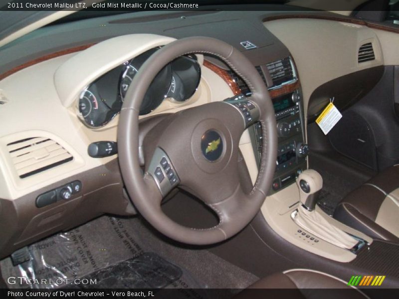Cocoa/Cashmere Interior - 2011 Malibu LTZ 