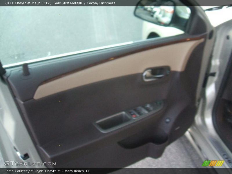 Gold Mist Metallic / Cocoa/Cashmere 2011 Chevrolet Malibu LTZ