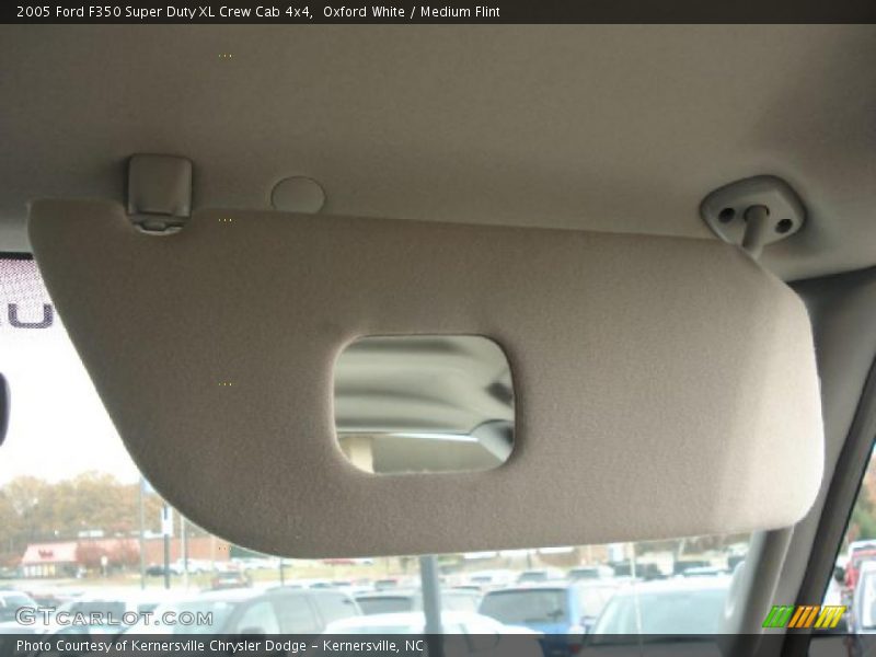 Oxford White / Medium Flint 2005 Ford F350 Super Duty XL Crew Cab 4x4