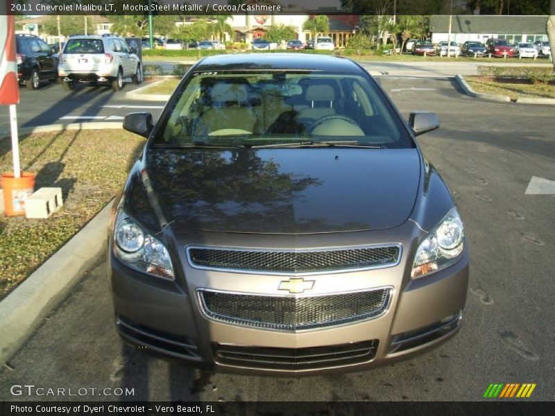 Mocha Steel Metallic / Cocoa/Cashmere 2011 Chevrolet Malibu LT
