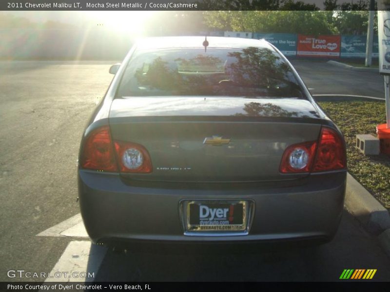 Mocha Steel Metallic / Cocoa/Cashmere 2011 Chevrolet Malibu LT