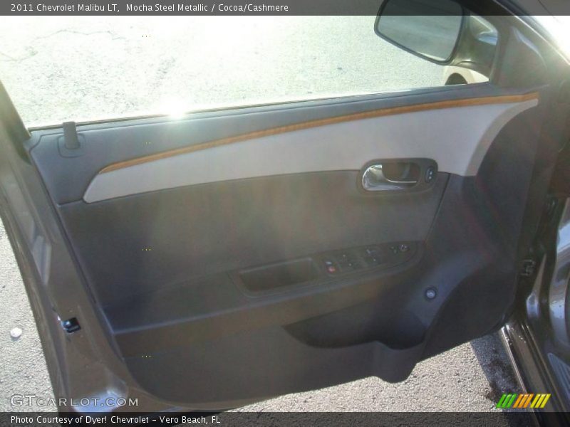 Mocha Steel Metallic / Cocoa/Cashmere 2011 Chevrolet Malibu LT