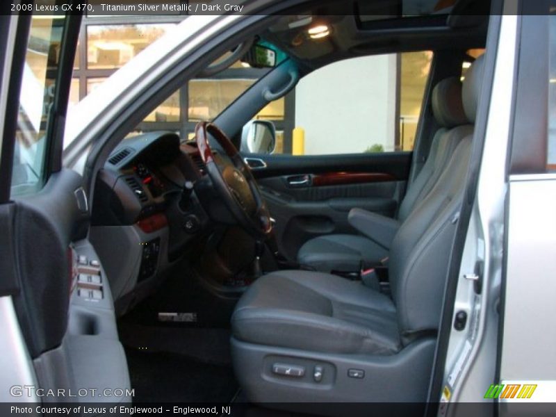 Titanium Silver Metallic / Dark Gray 2008 Lexus GX 470