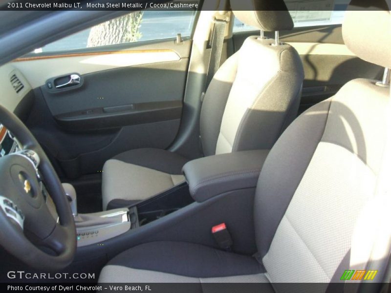 Mocha Steel Metallic / Cocoa/Cashmere 2011 Chevrolet Malibu LT