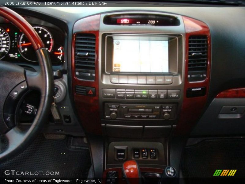 Titanium Silver Metallic / Dark Gray 2008 Lexus GX 470