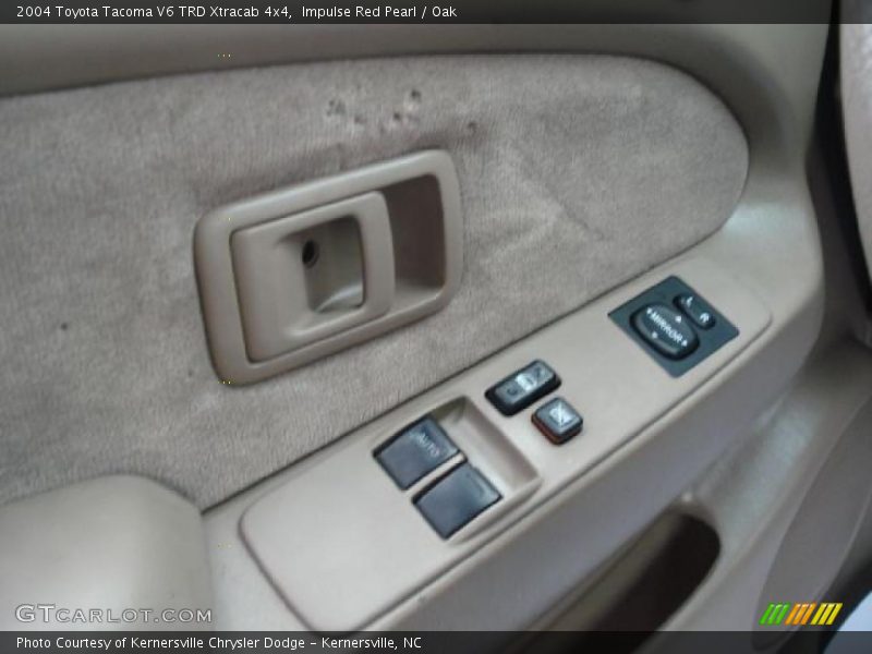Impulse Red Pearl / Oak 2004 Toyota Tacoma V6 TRD Xtracab 4x4