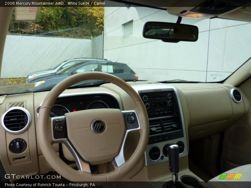White Suede / Camel 2008 Mercury Mountaineer AWD