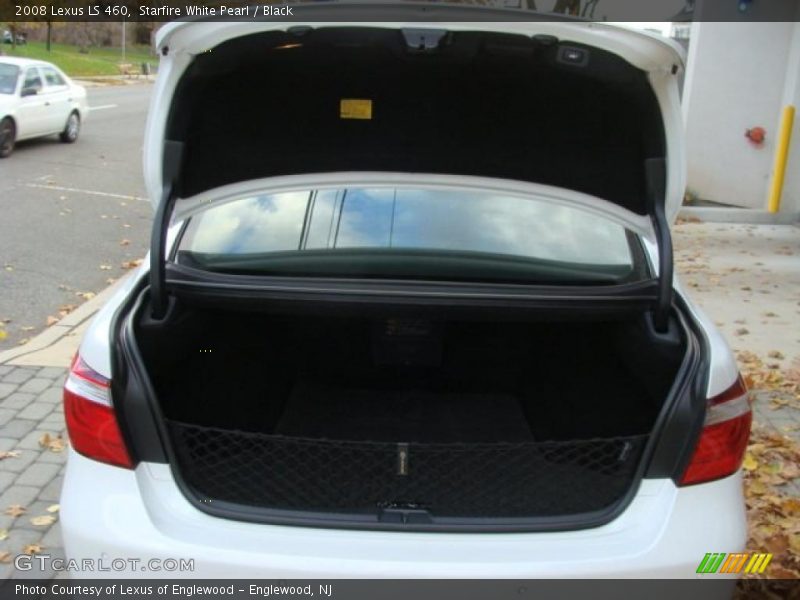 Starfire White Pearl / Black 2008 Lexus LS 460