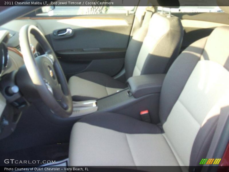  2011 Malibu LT Cocoa/Cashmere Interior